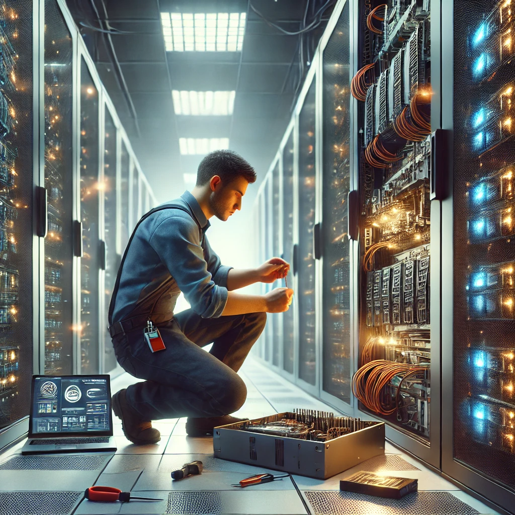 manutenção de servidores